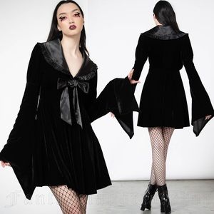 Killstar Velvet Bow Dress 🖤